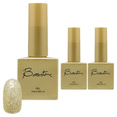 아이빛 베러톤 컬러 젤네일, BT-74 골드 시상식, 10ml, 3개
