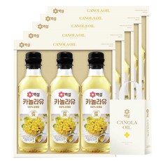 백설 카놀라유 선물세트 2호 + 쇼핑백, 5세트