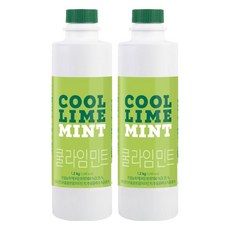 SWEET CUP 清爽萊姆薄荷濃縮液, 2個, 1.2kg