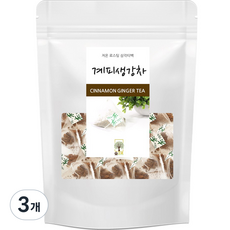 숲으로허브 계피생강차 삼각티백, 1.2g, 100개입, 3개