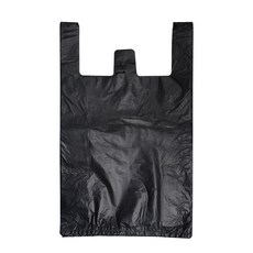 코멧 검정 손잡이 비닐봉투, 100개, 15L