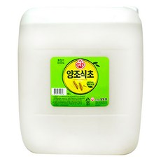 오뚜기 양조 식초, 18L, 1개