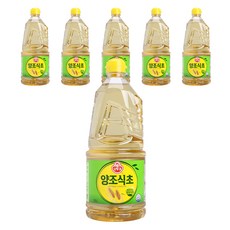 오뚜기 양조 식초, 1.5L, 6개