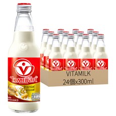 VITAMILK 豆奶 麥芽口味, 24個, 300ml