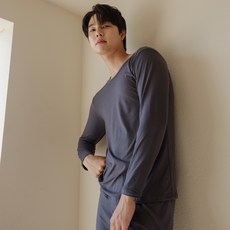 디에스도씨 남성용 히트올 초극세사 기모 내의 상하 세트