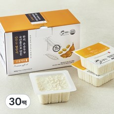 한둘 명인이 국산콩으로 만든 한끼 손순두부, 140g, 30개
