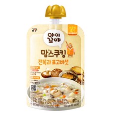 아이꼬야 맘스쿠킹 이유식 9개월부터, 100g, 1개, 전복과 표고버섯