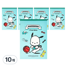 산리오 뜯어쓰는 프리 노트, 포차코, 10개