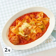 킨더가든 우리아이 수제미트볼 토마토 파스타, 240g, 2개