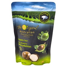 macadamias australia 頂級夏威夷果 帶殼 原味, 225g, 1包