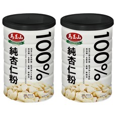 馬玉山 100%純杏仁粉，高纖無加糖, 380g, 2罐