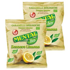 Mental 生薑檸檬糖, 90g, 2袋
