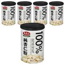 馬玉山 100%純杏仁粉，高纖無加糖, 380g, 5罐