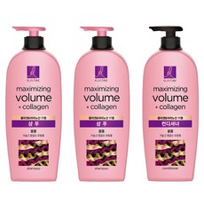 엘라스틴 콜라겐 볼륨 샴푸 680ml 2p + 컨디셔너 680ml, 1개