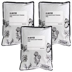 딜리셔스마켓 돈골분말, 500g, 3개