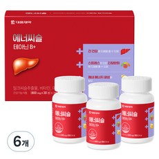 대웅제약 에너씨슬 테아닌 B+ 72g, 30정, 6개