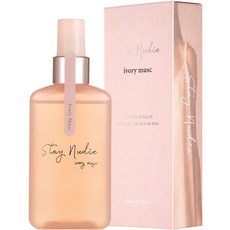 BODYHOLIC STAY NUDY 髮膚兩用噴霧 象牙麝香, 100ml, 1個