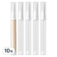 Susu Mama 尖頭真空乳霜分裝瓶 15ml, 透明, 10個