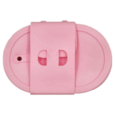 SWANZ 芯動便當盒PLUS 900ML 100% 硬白瓷 食品級耐熱矽膠, 櫻花粉, 1個