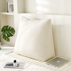 SOHEIM 巨大三角靠背墊, 沙米色