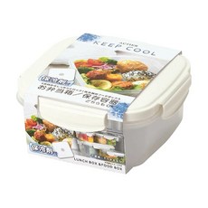 PEARL LIFE 珍珠金屬 方形食物保鮮盒 D-6509, 1入, 1個