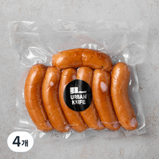 어반나이프 슈트트가르트 슁켄페파부어스트 소시지, 420g, 4개