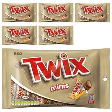 Twix 特趣 迷你絲, 260g, 6個