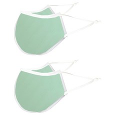 하하비샵 등산 방수 파스텔컬러 UV차단 마스크 성인용 M, 1개입, 2개, 민트