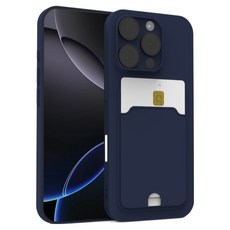 스메르 파스텔 카드 실리콘 휴대폰 케이스