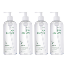 AVCA 濟州蘆薈舒緩凝膠, 500ml, 4瓶