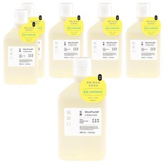 Shallop 刷樂 植漱口 口腔清潔液 山雨, 400ml, 6瓶