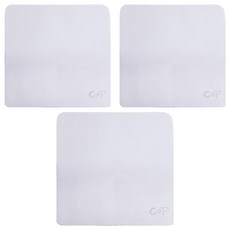 上手家居 柔軟超細纖維拋光布 170 x 85 x 10mm 20g 3件, 白色, 1組