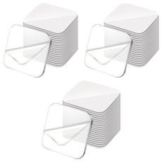 ender 貼紙型超強力壓克力泡棉奈米矽膠透明凝膠雙面膠帶, 60個, 透明