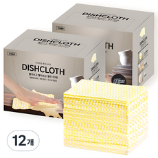 뽑아쓰고 빨아쓰는 행주용타올, 50개입, 12개