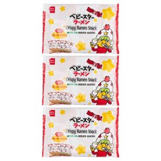 베이비스타 라면과자 오리지널 5p, 180g, 3개