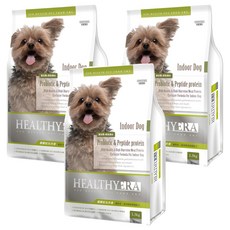 HEALTHYERA 健康紀元 室內犬強效除臭照護配方乾飼料 複合腸道益生菌 均衡脂肪酸 新鮮食材, 1.5kg, 3袋