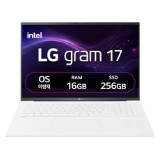 LG전자 2026 그램 17 코어 Ultra5, 스노우 화이트, 256GB, 16GB, Free DOS, 17ZD90S-GX5VK