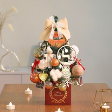 HOUSENSE 迷你聖誕樹組, 香檳金, 45cm