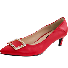 갓슈 여성용 로젠 큐빅팬던트 미들힐 5cm