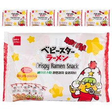 베이비스타 라면과자 오리지널 5p, 180g, 5개