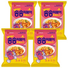 O taste 松松玫瑰醬辣炒年糕, 4個, 340g