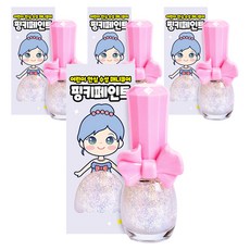 아임핑키 수성 어린이 매니큐어 핑키페인트, 4개, 트윙클서클 4개, 트윙클서클