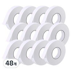 UNDERBOSS 雙面泡棉膠帶 2.4cm x 3m, 48個