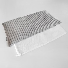 착한하루 편백나무 베개커버 양면누빔 + 망사속 커버