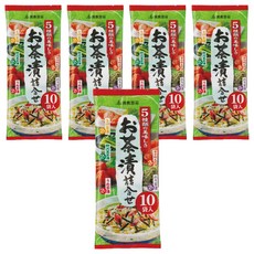 우라시마노리 오차즈케 모듬 세트, 50.4g, 5개