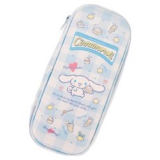 시나모롤 와이드 EVA 파우치 학생 필통, 스카이블루, 1개