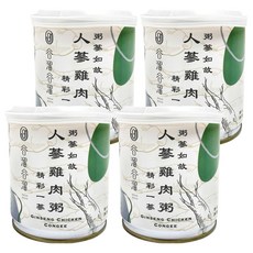 GULIUGULIU 谷溜谷溜 人蔘雞肉粥, 300g, 4罐