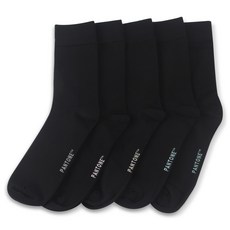 팬톤 남성용 안티필링사 정장 신사 양말 5족