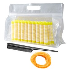 CELLREBORN 豐盈髮量 Rollstar 髮根蓬鬆燙髮 魔鬼氈髮捲 2號套組, 1套, 隨機出貨(髮捲)