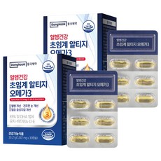 Dongkook 東國製藥 超臨界rTG Omega-3魚油膠囊, 30顆, 2個